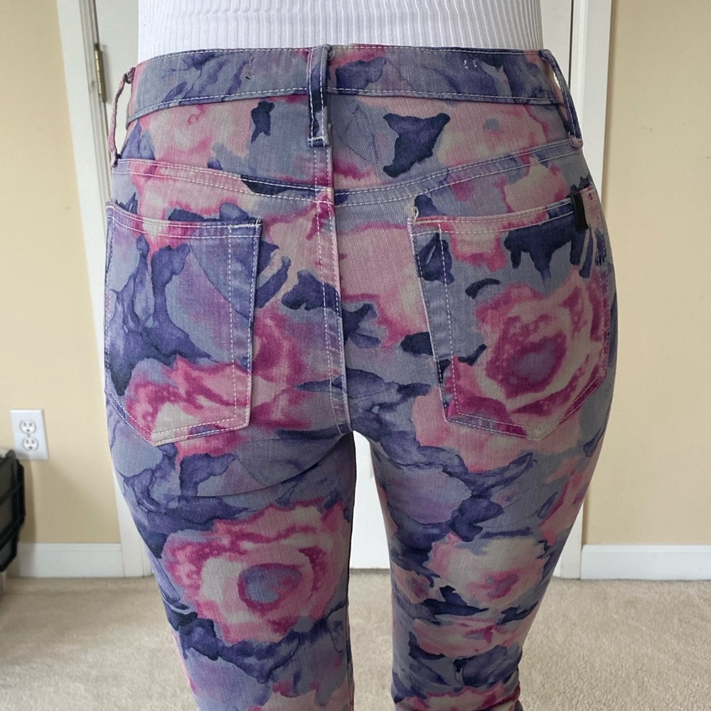 Floral Joe’s Jeans Size 25 - Picture 2 of 14